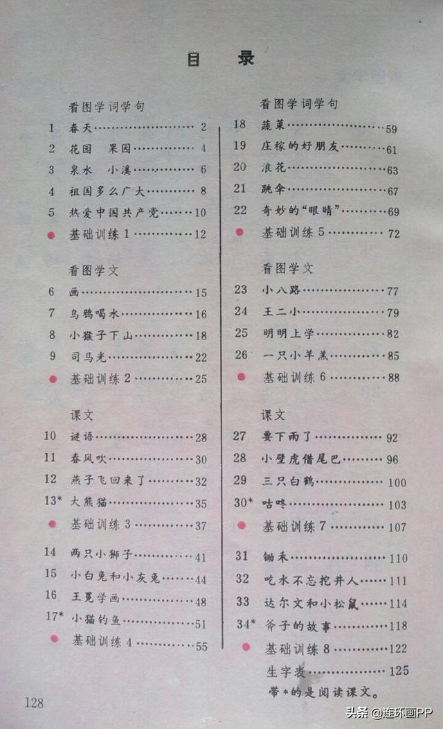 85后和90后的小学语文课本(www.sohu.com)